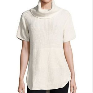 UGG Shelby Knit Poncho Sweater in Cream Heather